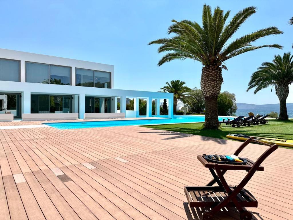 Leblanc Luxurious Beachfront Villa, Gcollectiongr Ermioni Zewnętrze zdjęcie